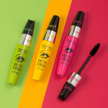Penjualan Panas Tahan Air 4D Silk Fiber Mascara Dengan Lem Mata - 24pcs