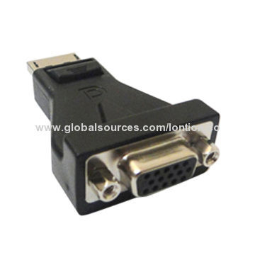 Wireless Black DisplayPort to VGA Adapter for MacTM