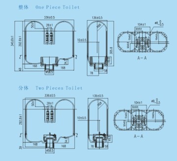 toilet water tank ,toilet pressure flushing device