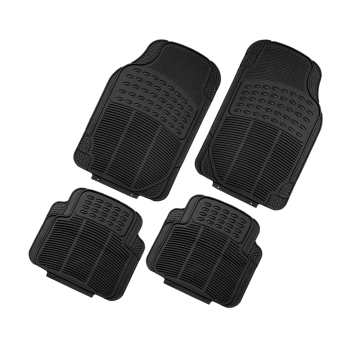 5D Non-Skid Carpet Rubber PVC Anti-Slip Car Mat - Universal Car Floor Mats