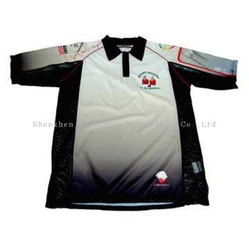 Fully Sublimation Short Sleeves Kfc O-neck Tee Shirt Custom Printed Cycling Jerseys