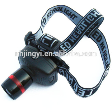 water resistant high power 180 lumen led 3W fishing headlamp
