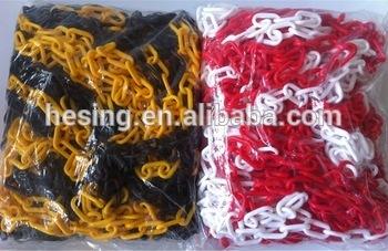 dual color plastic traffic chain