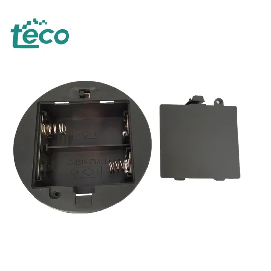 Design Round Portable Battery Case Cover with 2*C Battery and Switch: ABS Construction