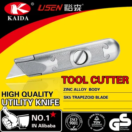 Zinc alloy utility cutter Trimming Knife