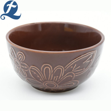 Wholesale low price colorful tableware ceramic serve bowl