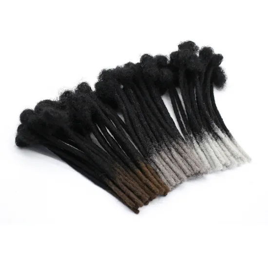 Wholesale Dreadlocks 100% Handmade Afro Kinky Loc Extension Human Hair Crochet Dreadlock Human Hair Dreadlock Extension
