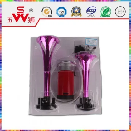 Horn Auto Horn Speaker in Pink