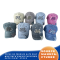Topi Bisbol Patch Bintang M‑Letter Vintage
