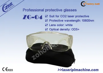Safety Od 5+ Transparent Co2 Laser Beauty Equipment Protective Eyewear