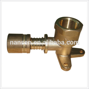 Australia standard pex pipe fititngs Male Elbow with Wing