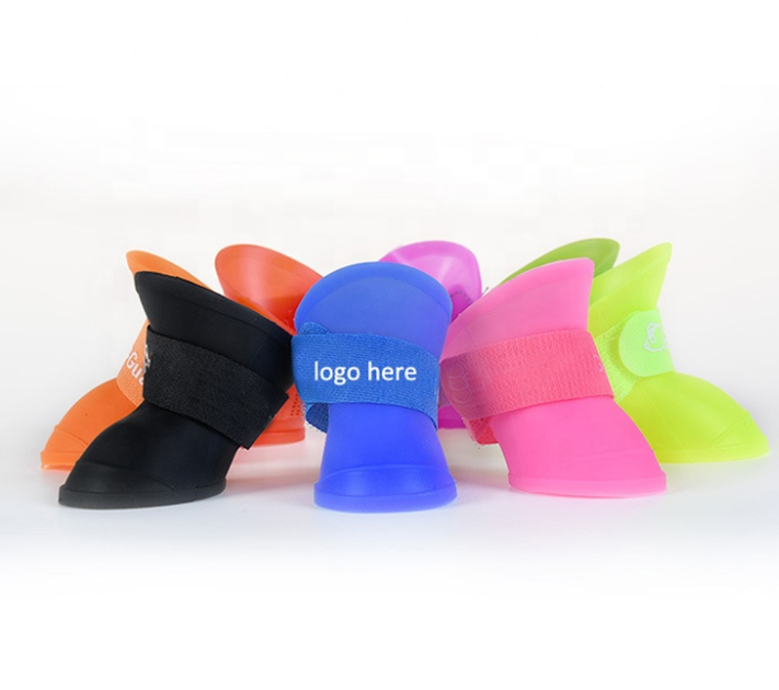 Dog Boots Reusable Silicone Pet Shoes