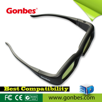 Video Glasses, 3D Glasses for TV, Rechargeable Lithium-Ion Battery (G05-BT)