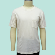 Camiseta lisa blanca para hombres