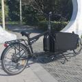 cargo ebike con sospensione 2 ruote urbane ebike