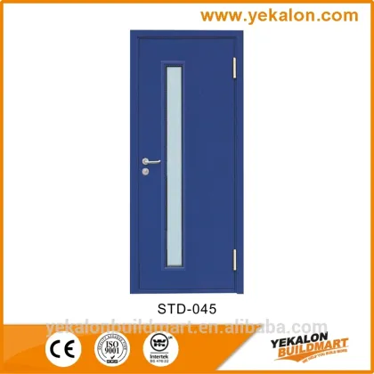 Yekalon STD-027 certification security steel fire exit door