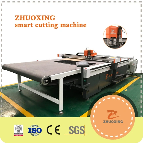 A carton box sample cutting machine with creasing and auto edge cutting   Large Format Digital die cutting table,Paper digital cutter ,Plotter  sticker cutting machine,Corrugated paper cutting machine , Digital cutting  system