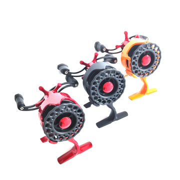 Customized Ice Fishing Reel 3.5:1 Max Drag 4kg 4+1BB Metal Handle Equipment