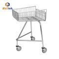 Wholesale Supermarket Zinc plated Disable Shopping Trolley