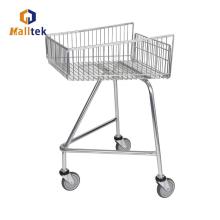 Carrito de compras de supermercado de metal discapacitado