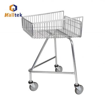 Carrito de compras de supermercado de metal discapacitado