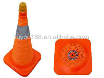 small orange cones