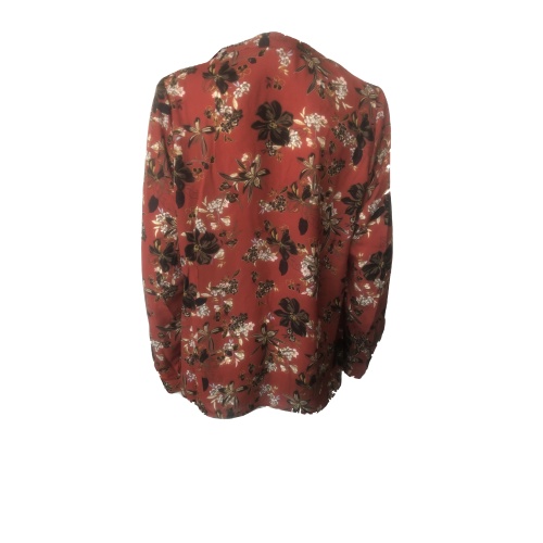 Floral Printed Beach Tops Blouses