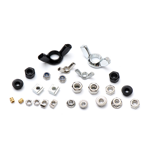 Square Nut Metal Plated Stainless Steel