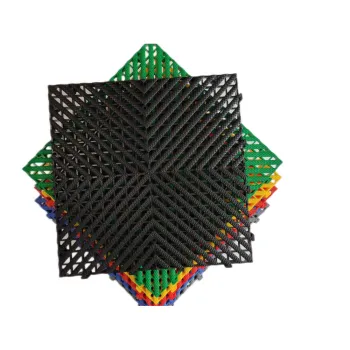 Modern Eco-Friendly Outdoor Anti-Slip Tiles: A Comprehensive Guide to Colorful PP Interlocking Plastic Flooring for Car Washes, Details, and Workshops