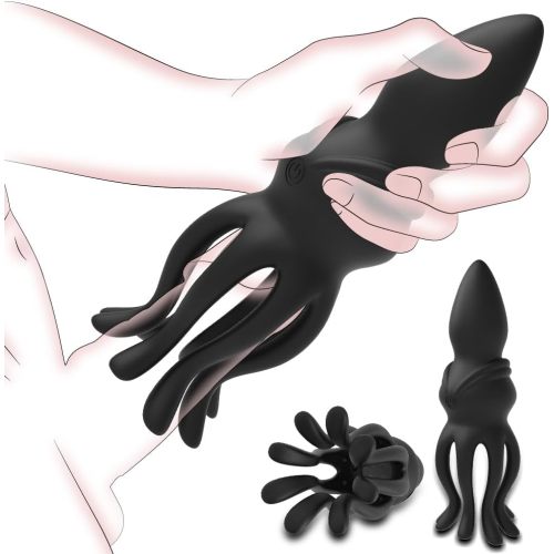 Вибрирующее кольцо для члена «Осьминог» для мужского удовольствия