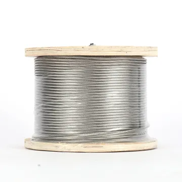Single strand stainless steel structural wire rope
