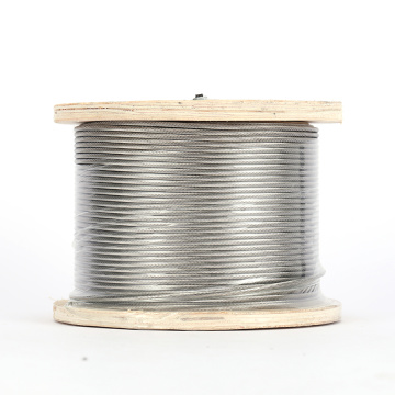 Single strand stainless steel structural wire rope