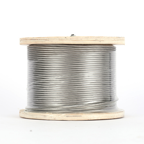 Single strand stainless steel structural wire rope