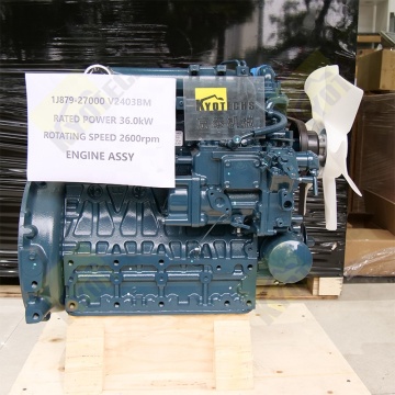 Moteur diesel V2403-M-DI - Assemblage complet 1J879-27000, 36KW, 2600 tr / min