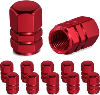Custom Aluminum Alloy Logo Cover Air Spike Luminous Tire Valve Cap for Motorcycle - Free Shipping
