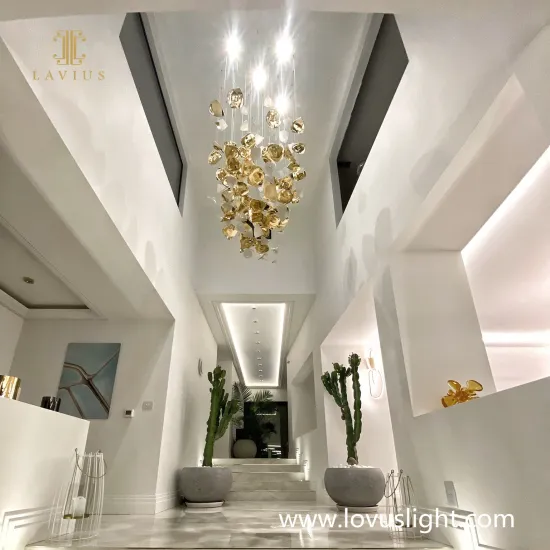 Personality chandelier corridor chandelier hotel corridor light luxury chandelier 2022 new creative chandelier