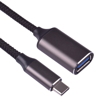 Quality 3.0 Male C-Type USB3.1 OTG Data Cable with Aluminum Connectors to USB3.0 Female USB-C