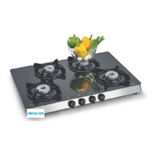 Gas Cooktop Maximum Vessel Space 8MM Thick Toughened Glass Gas Cooktop Supplier