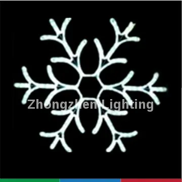 LED snowflake motif  outdoor light 60cm