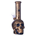 9.1IN hippiesglass, ka letsoho la skeleton ea skeleton ea ho hulela basheben blaker Bong,