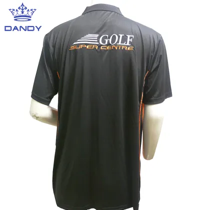 Custom sublimation high quality golf polo shirt