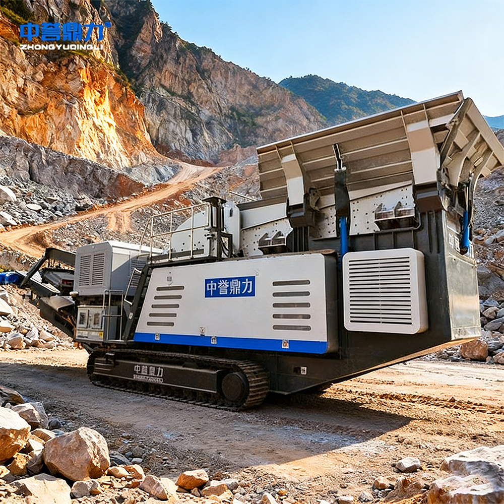diesel generator mobile crusher