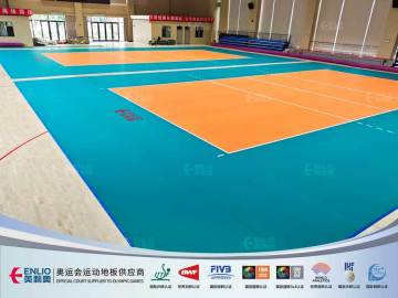 Sertifikalı Profesyonel Voleybol Spor Zemin Kaplaması