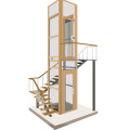 Customized Home Elevator With Shaft