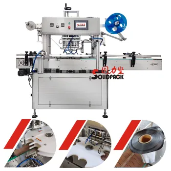 Solidpack Automatic Smoothwall Trays Sealing and Capping Machinery