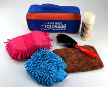 Car Cleaning Tools and Kits: Cleaning Kit Bag for Cars