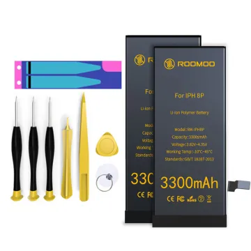100% pure cobalt 3300mAh built-in lithium battery durable polymer for iphone 8P
