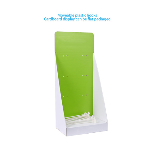 APEX Table Plastic Hooks Pop Up Cardboard Display