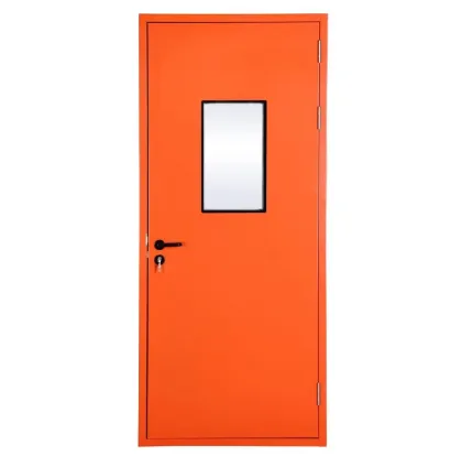 Powder Coated Metal & Stainless Steel Clean Room Swing Doors