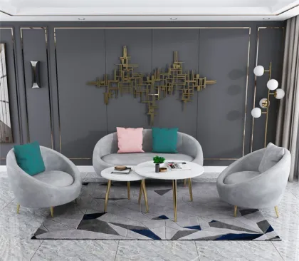 Modern Velvet Leisure Chair for Living Room